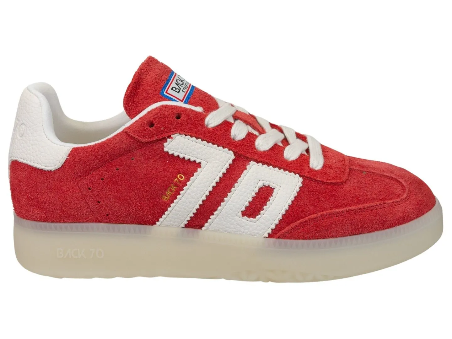 BACK 70 - BOSTON 2505 in RED Sneakers