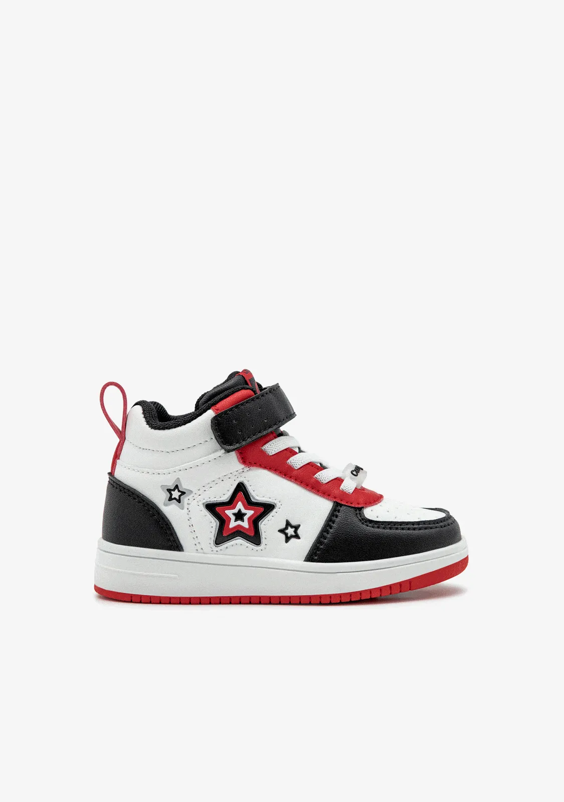 Black Stars with lights High Top Sneakers