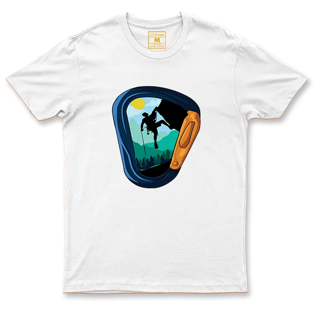 Drifit Shirt: Carabiner Climbing