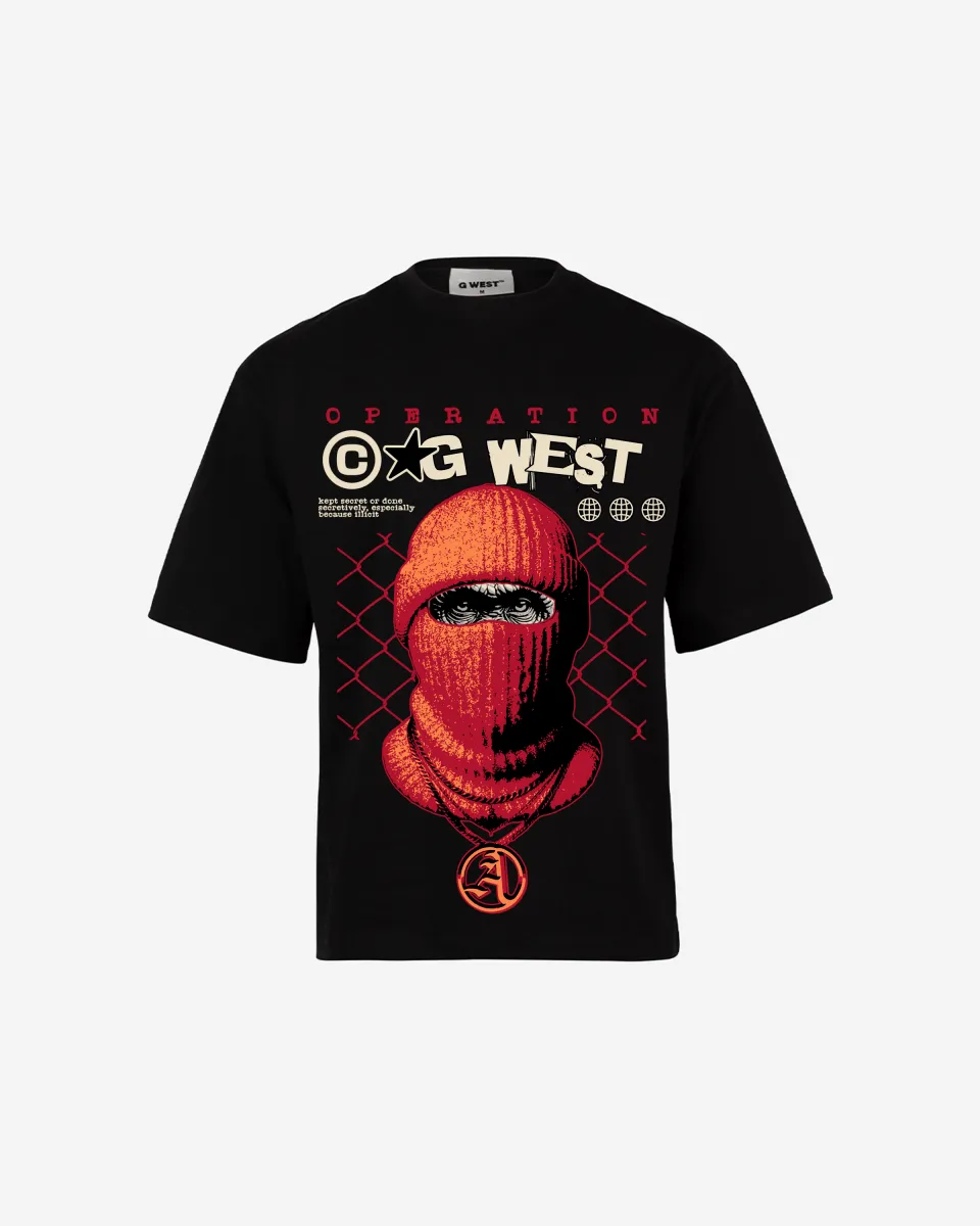 G-WEST OPERATION OVERSIZED TEE GWROJMT83