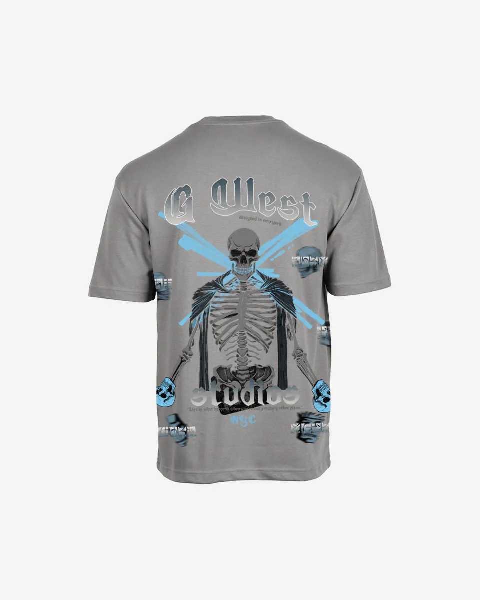 G West Oversized Skull Tee