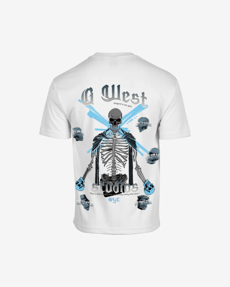 G West Oversized Skull Tee