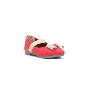 Girls Red Fancy Pump KD7540