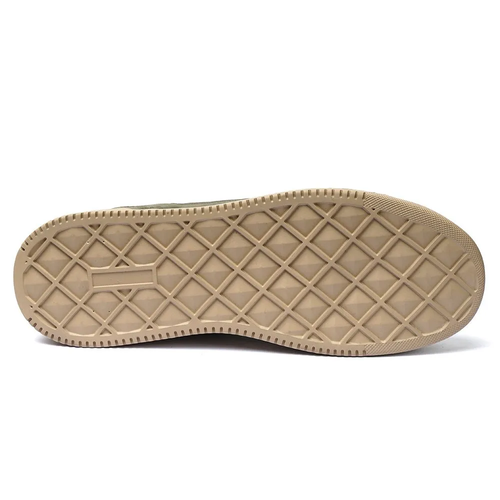 Greyder Low Top Leather Men Sneakers