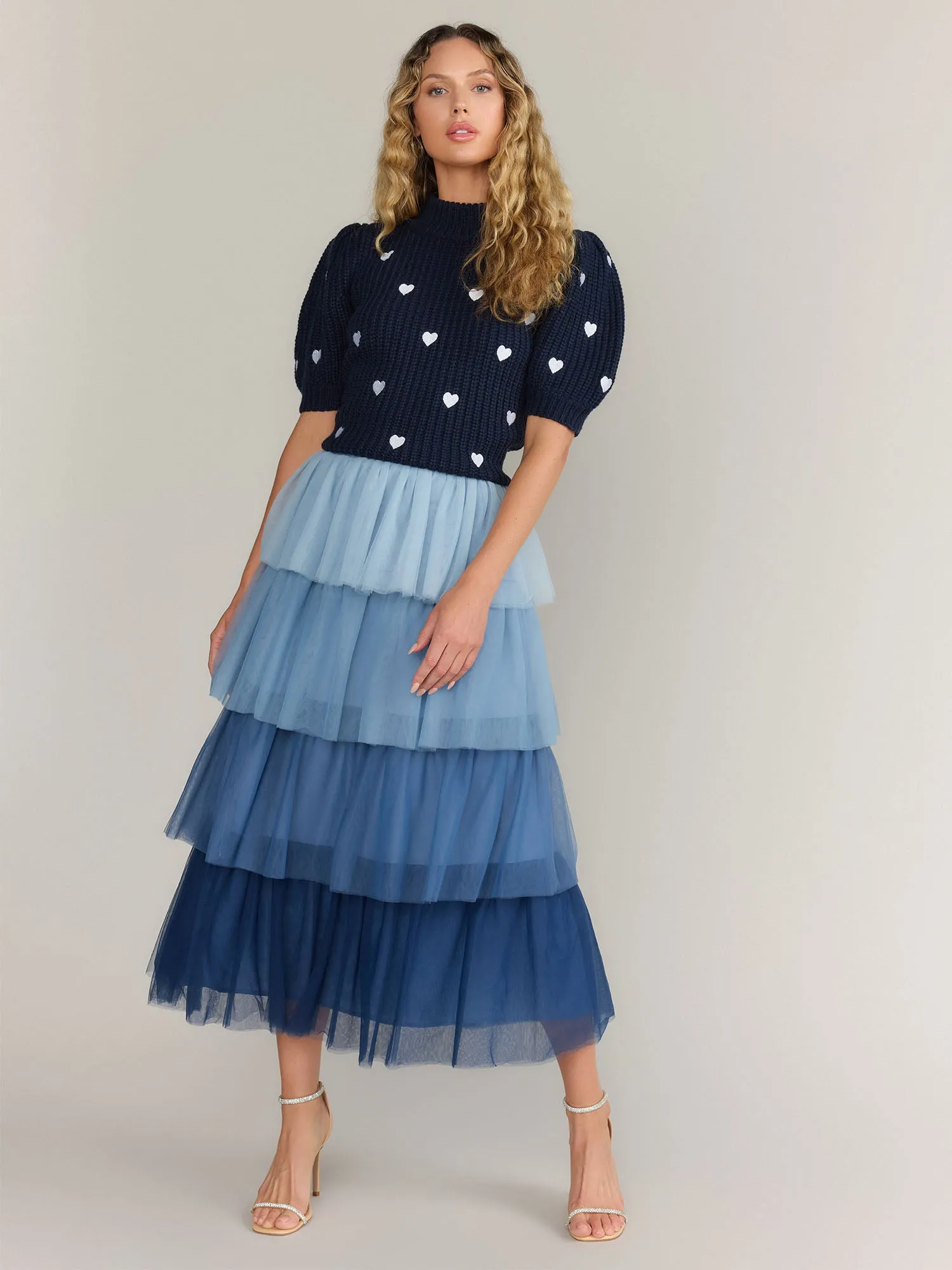 Lena Tiered High Rise Tulle Skirt - Brands We Love