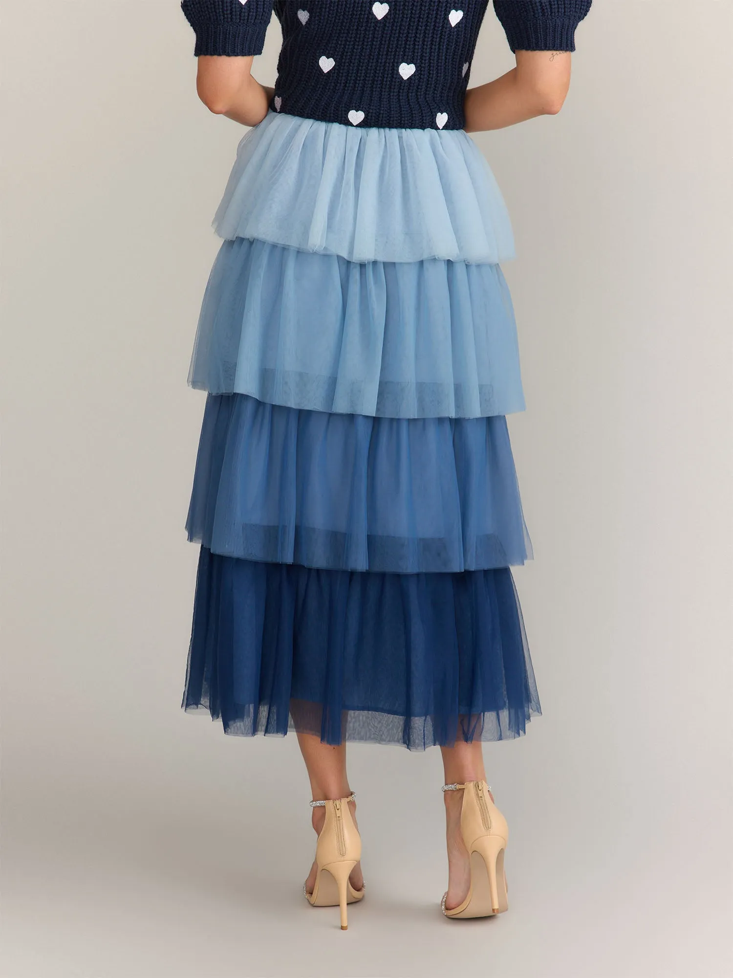 Lena Tiered High Rise Tulle Skirt - Brands We Love