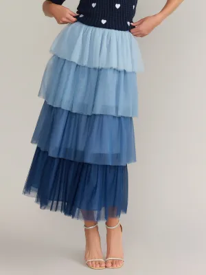 Lena Tiered High Rise Tulle Skirt - Brands We Love