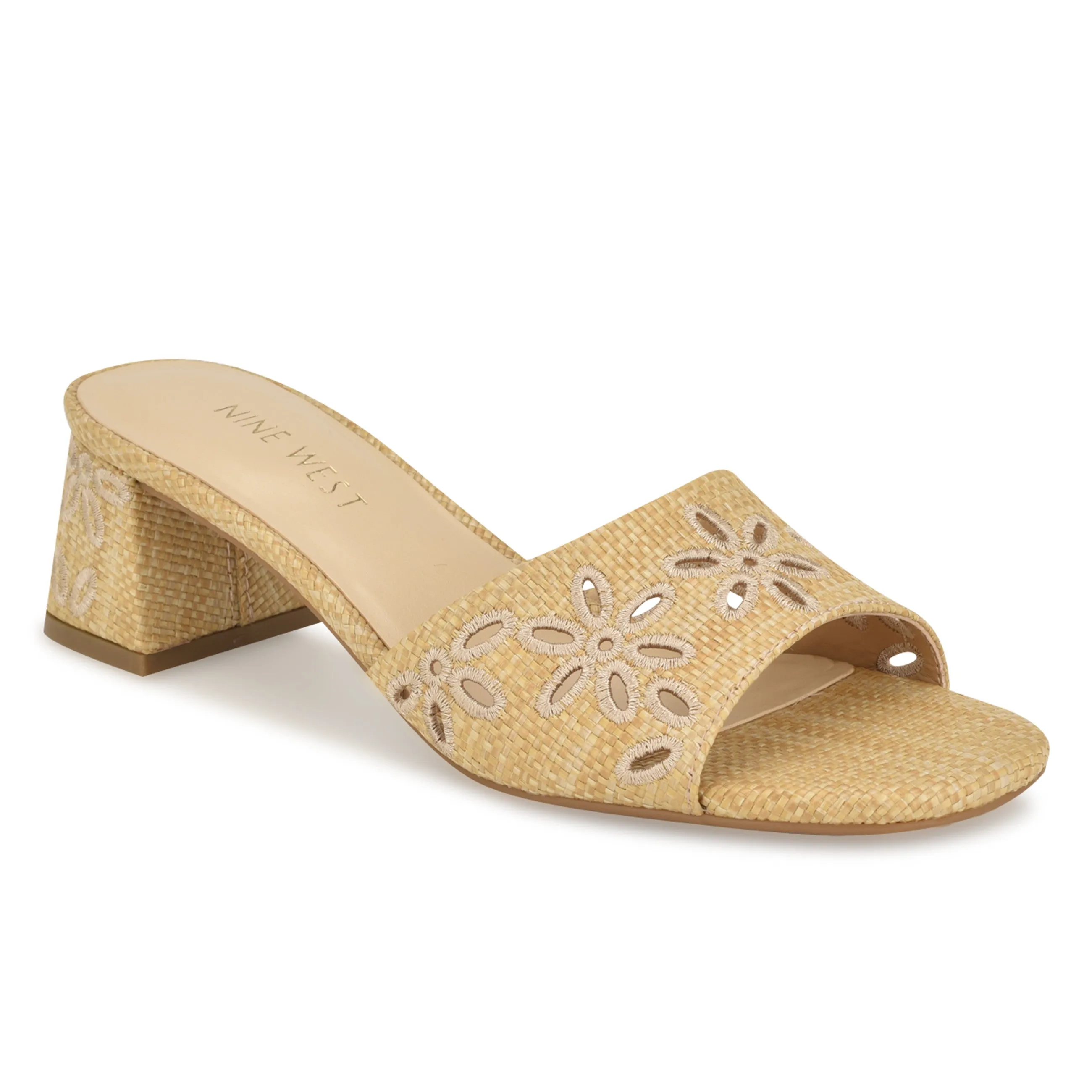 Lidey Eyelet Slide Sandals