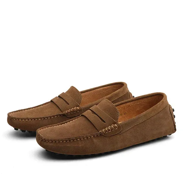MAX SUEDE LOAFERS