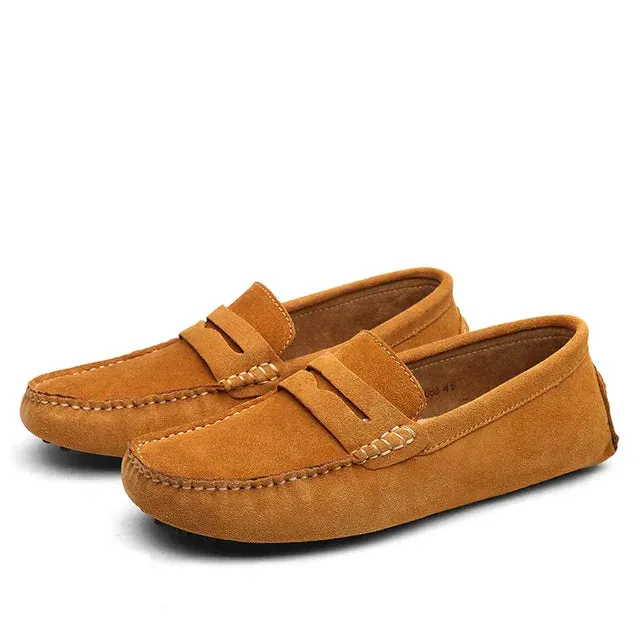 MAX SUEDE LOAFERS