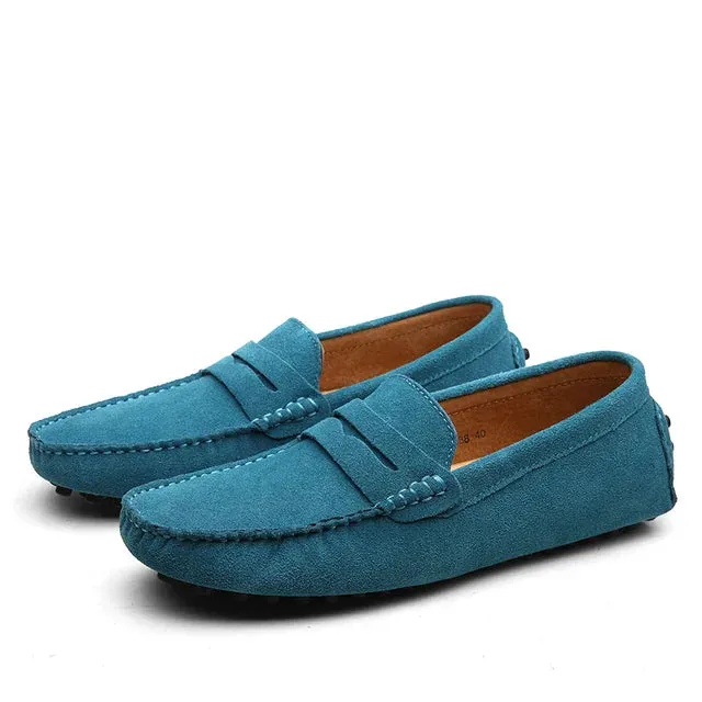 MAX SUEDE LOAFERS