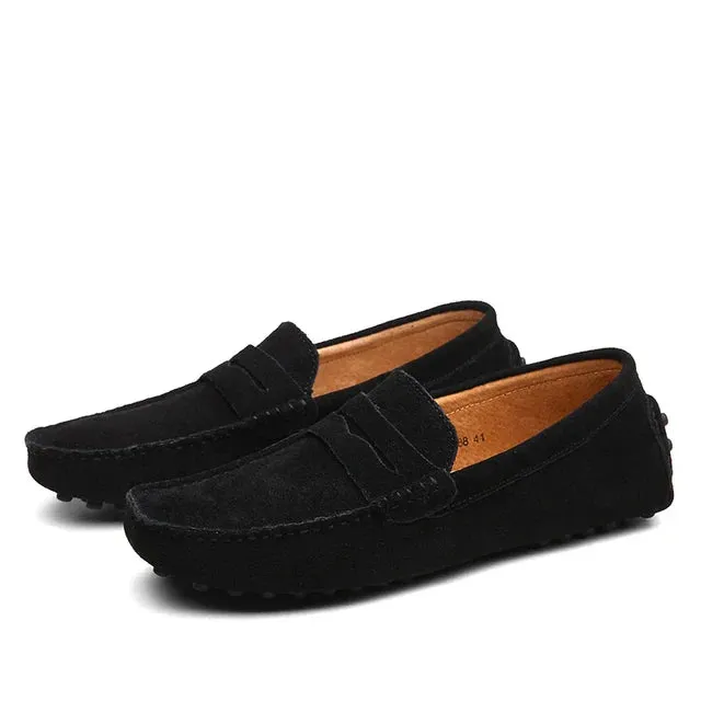 MAX SUEDE LOAFERS