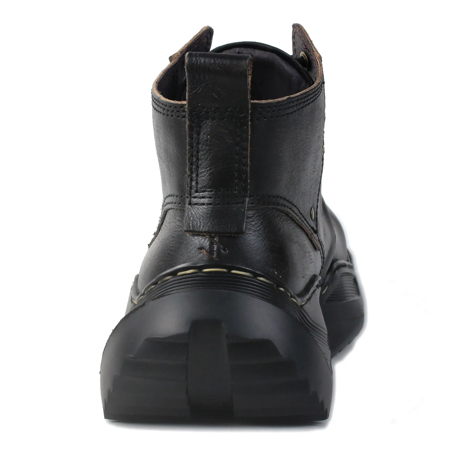 Men's Leather athletic walking Moto Boots OS-5008-S-1
