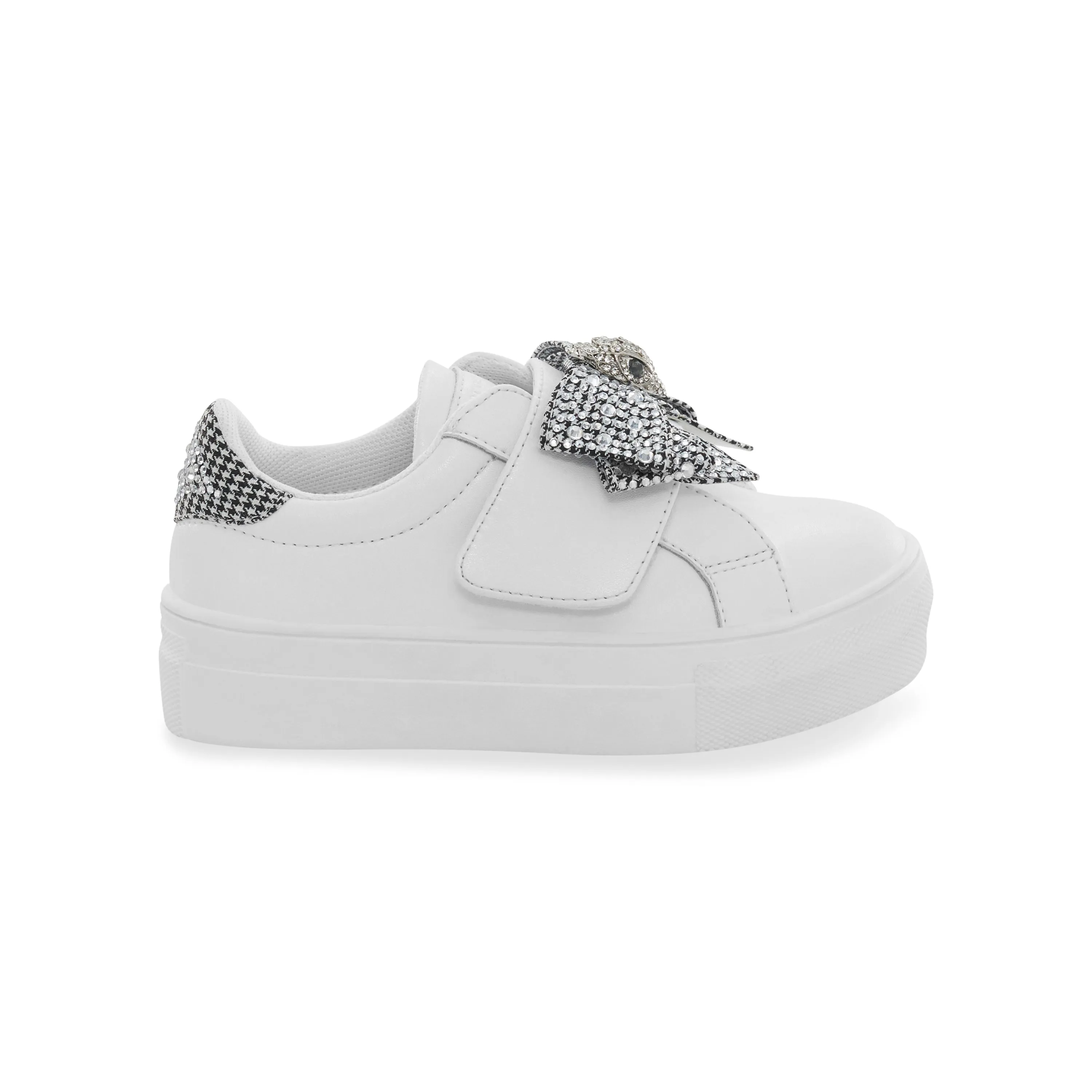 Mini Laney Bow Sneaker - Little Kid White