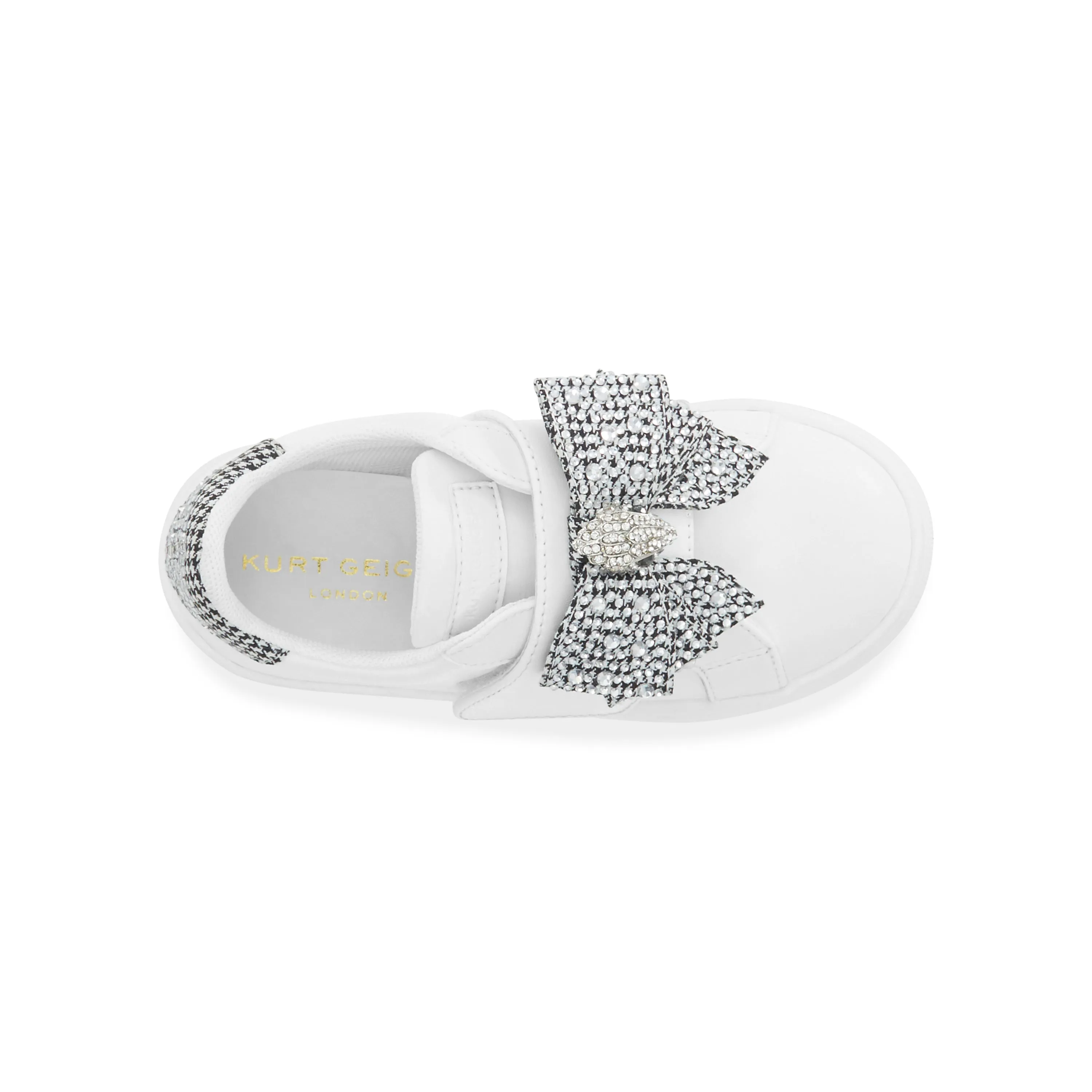 Mini Laney Bow Sneaker - Little Kid White
