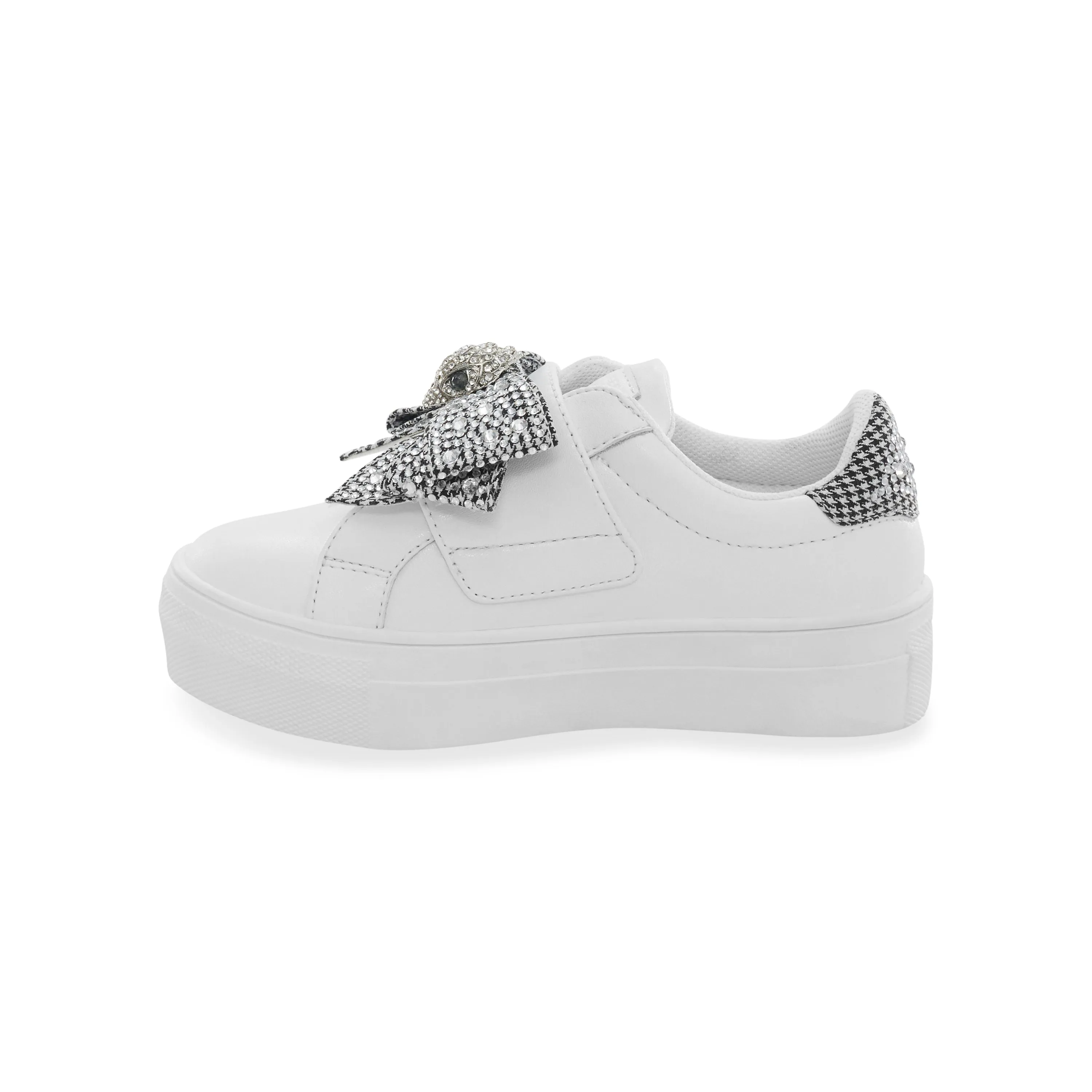 Mini Laney Bow Sneaker - Little Kid White