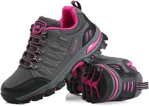 MIOKE Women's Waterproof Hiking Shoes Outdoor Running Trail Hiker Non-Slip Casual Climbing Backpacking Shoe