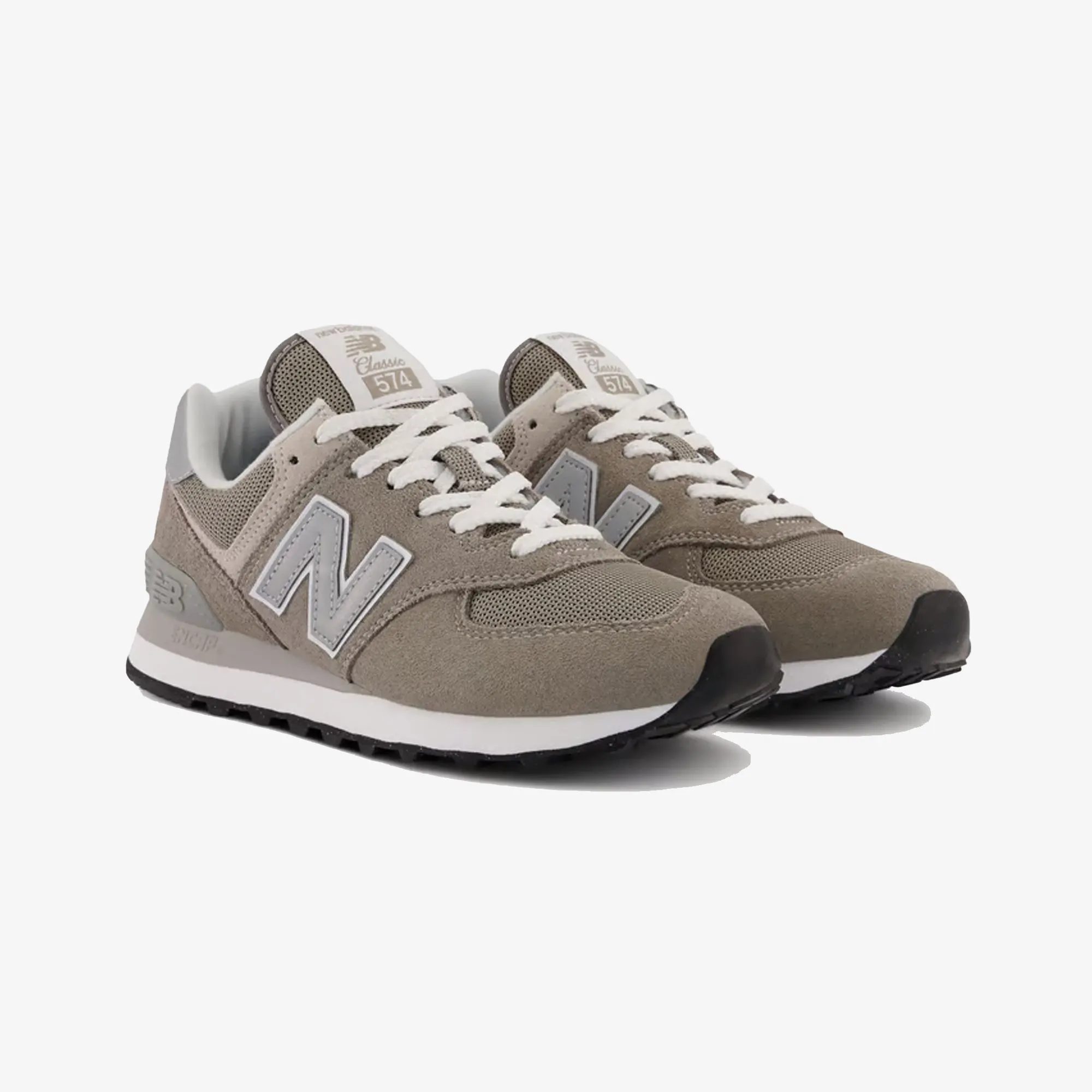 New Balance | WMN'S 574 { GREY/WHITE