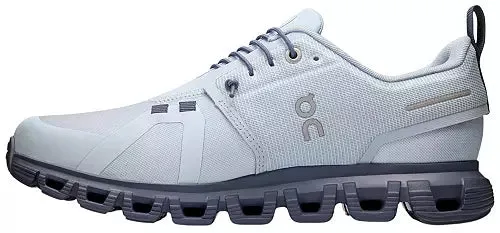 On Women's Cloud 6 Waterproof Sneaker in Heather/Metal
