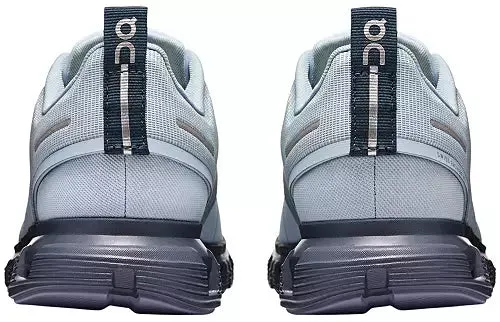 On Women's Cloud 6 Waterproof Sneaker in Heather/Metal