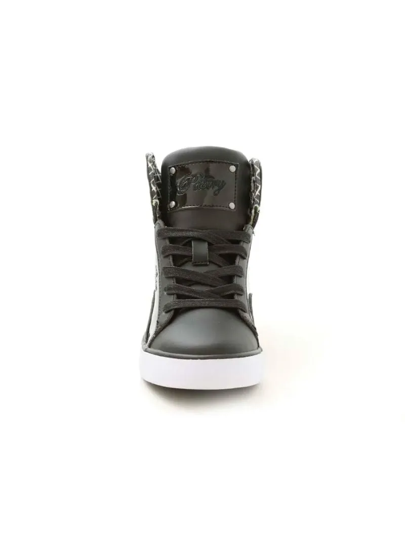 Pastry Pop Tart Grid Sneaker in Black & White