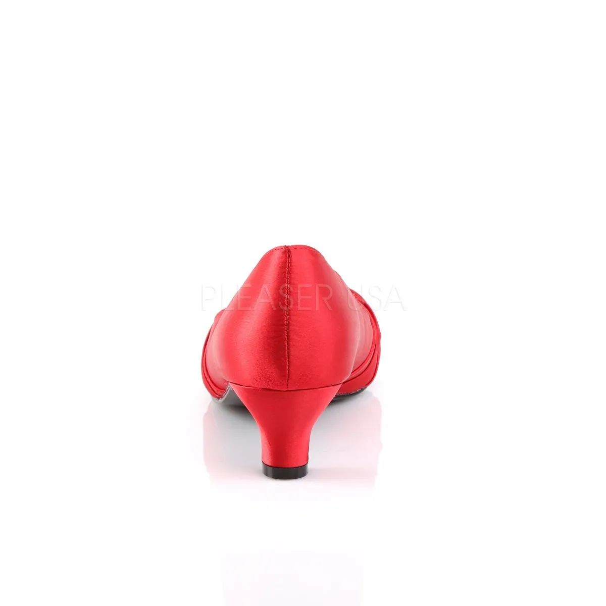 Peep Toe Pump with 2-inch Heel 5-colors FAB-422