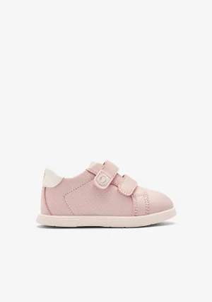 Pink Double Strap Respectful Sneakers
