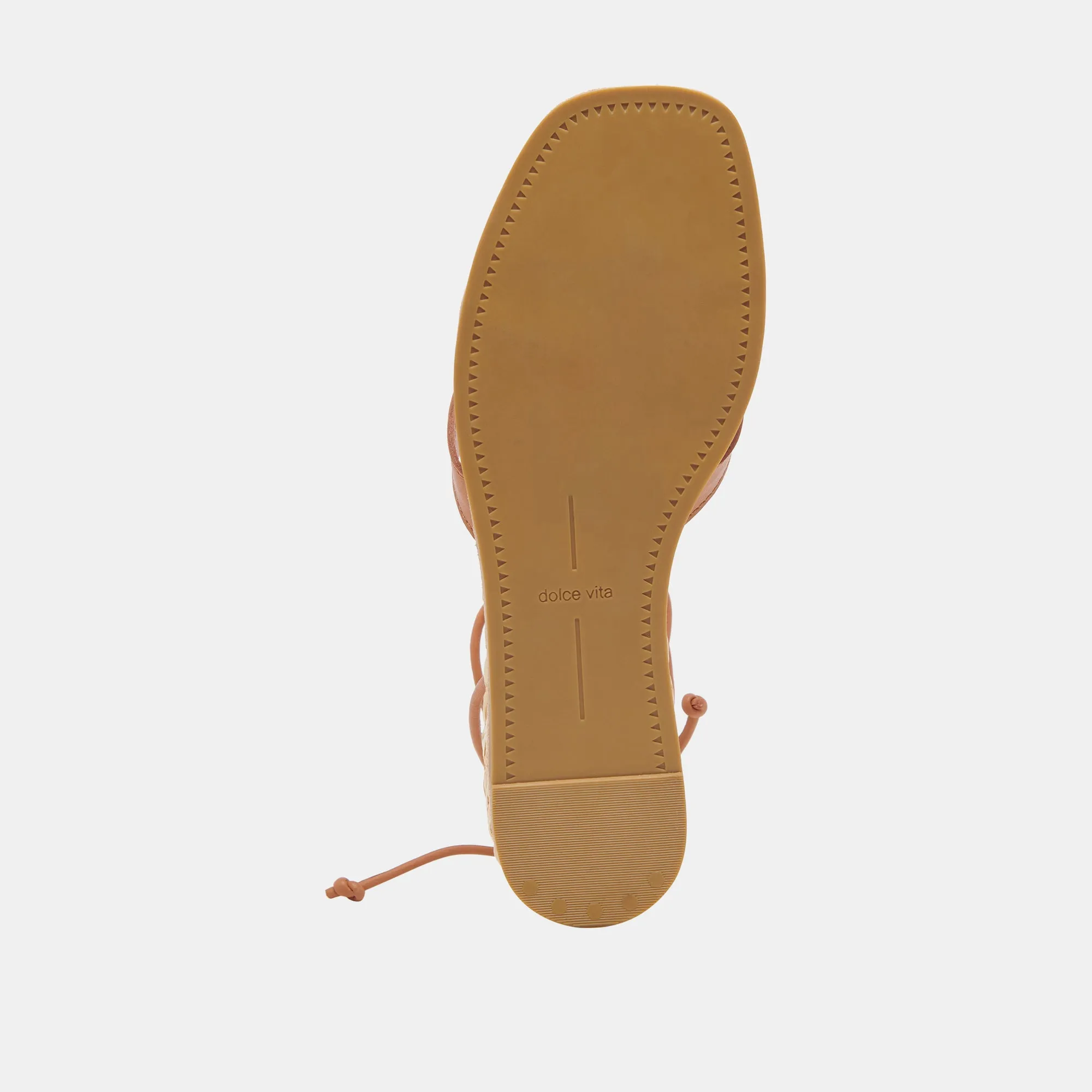 PRAX SANDALS COGNAC LEATHER