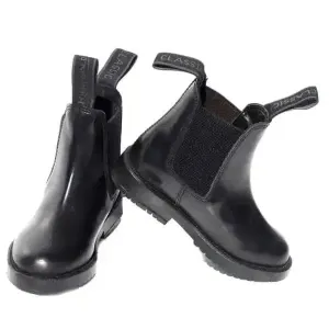 Rhinegold Childrens Classic Leather Jodhpur Boots