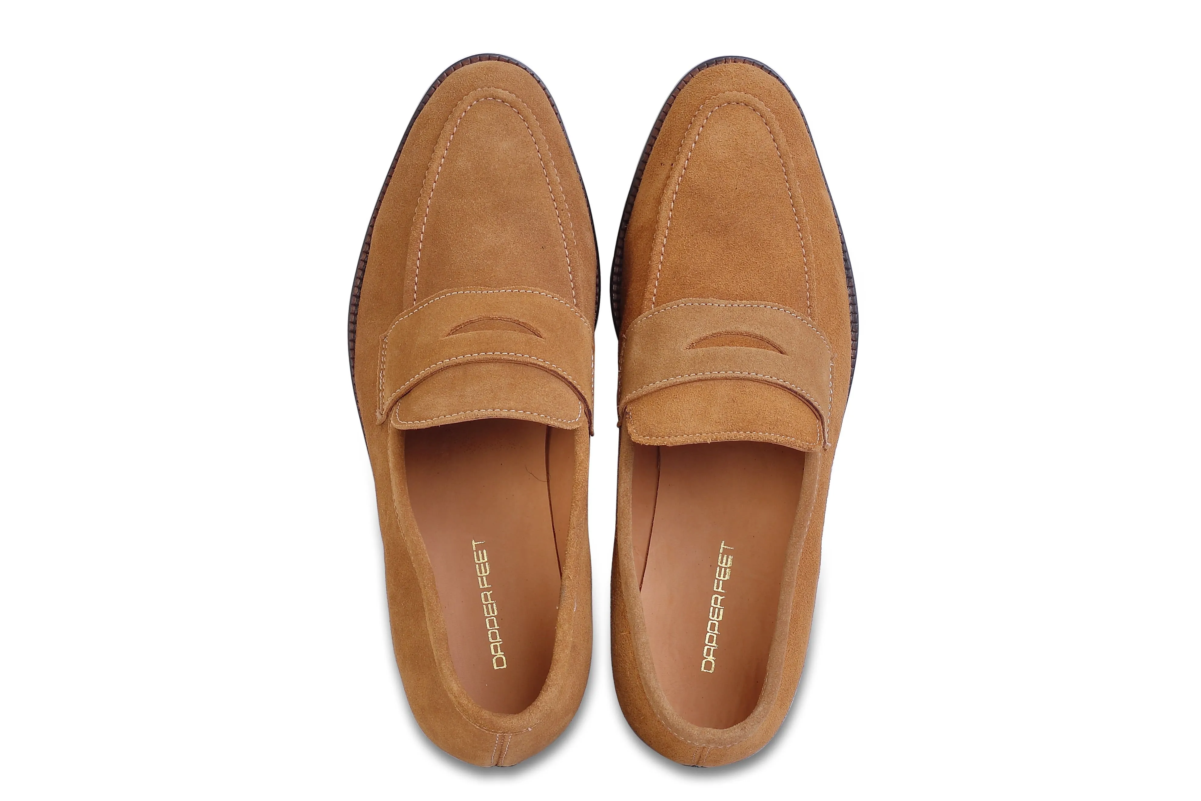 Rodio Suede Loafers - Tan