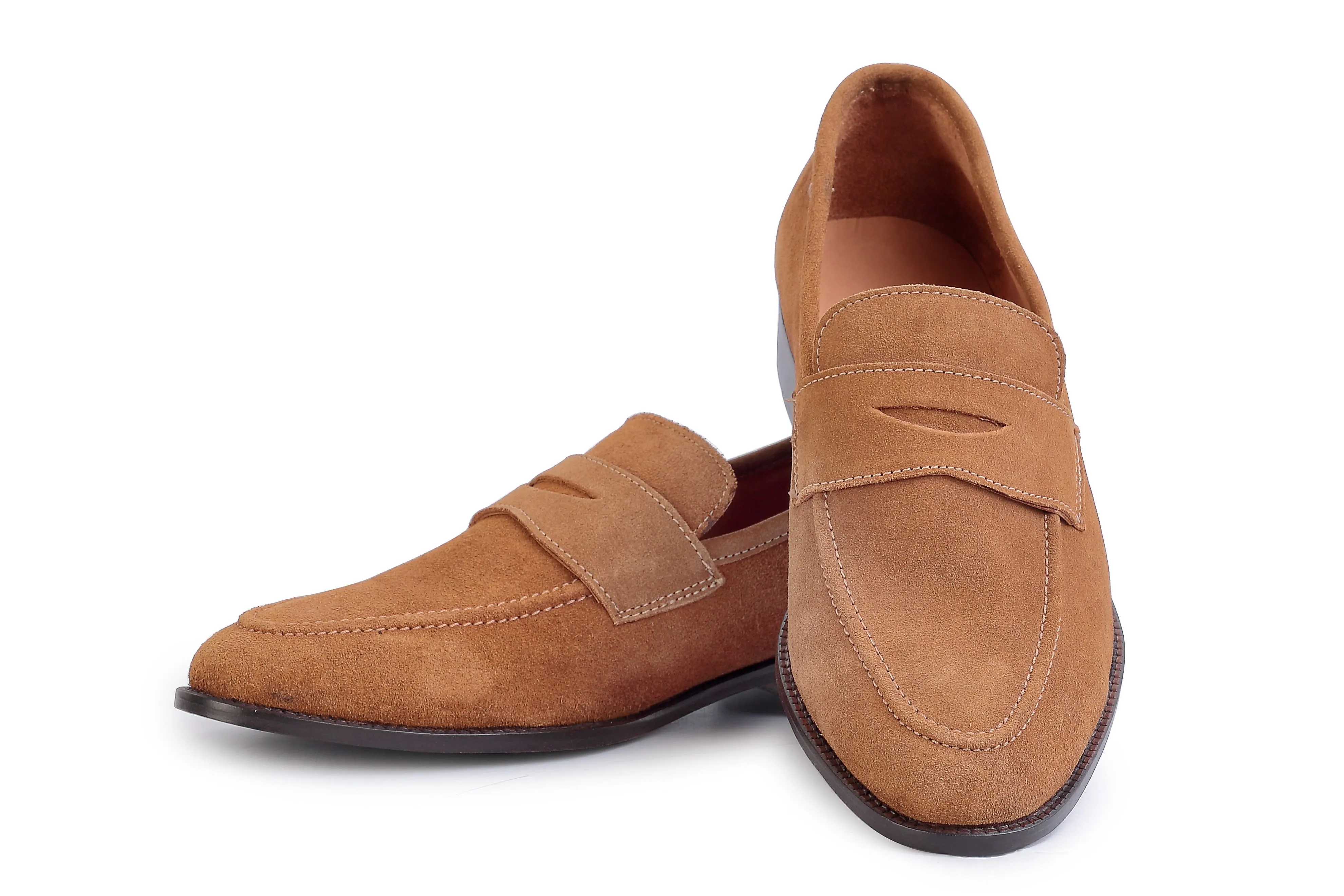 Rodio Suede Loafers - Tan