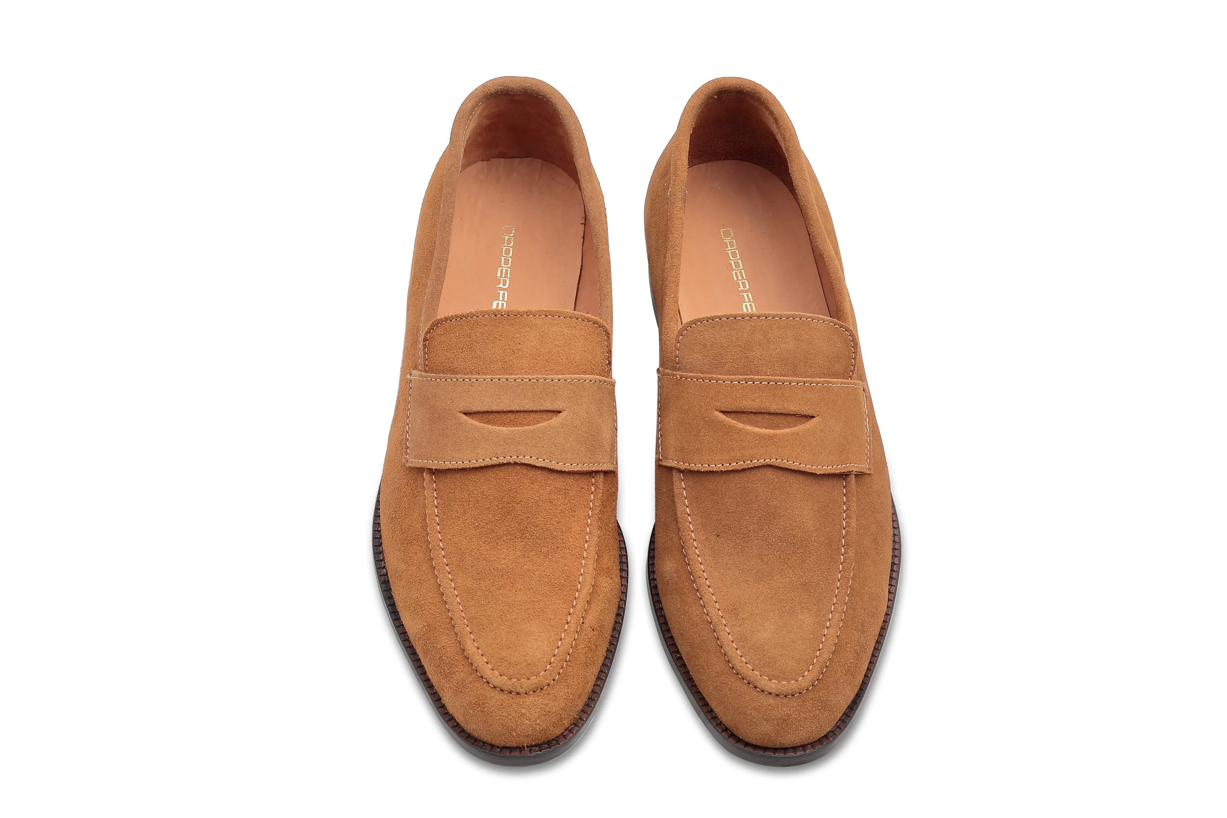 Rodio Suede Loafers - Tan