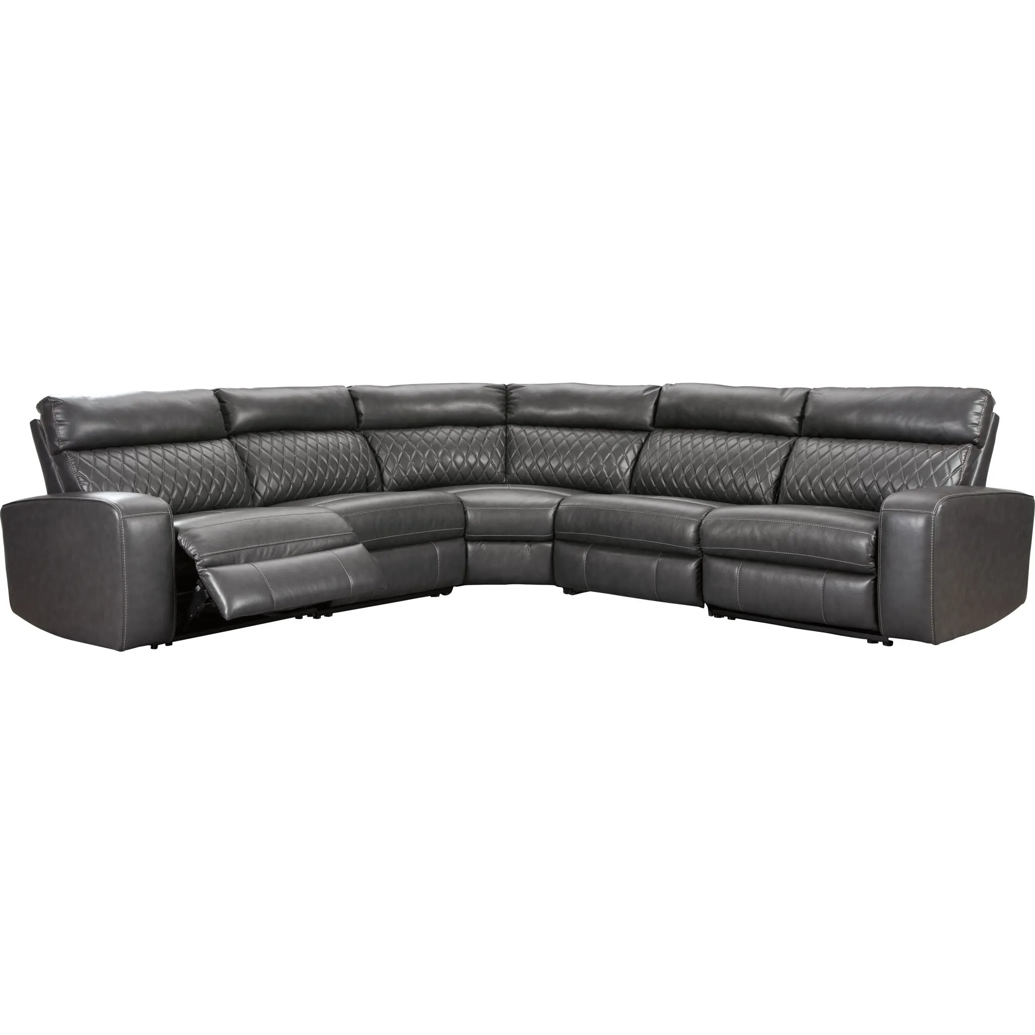 Samperstone 5 Piece Power Reclining Sectional