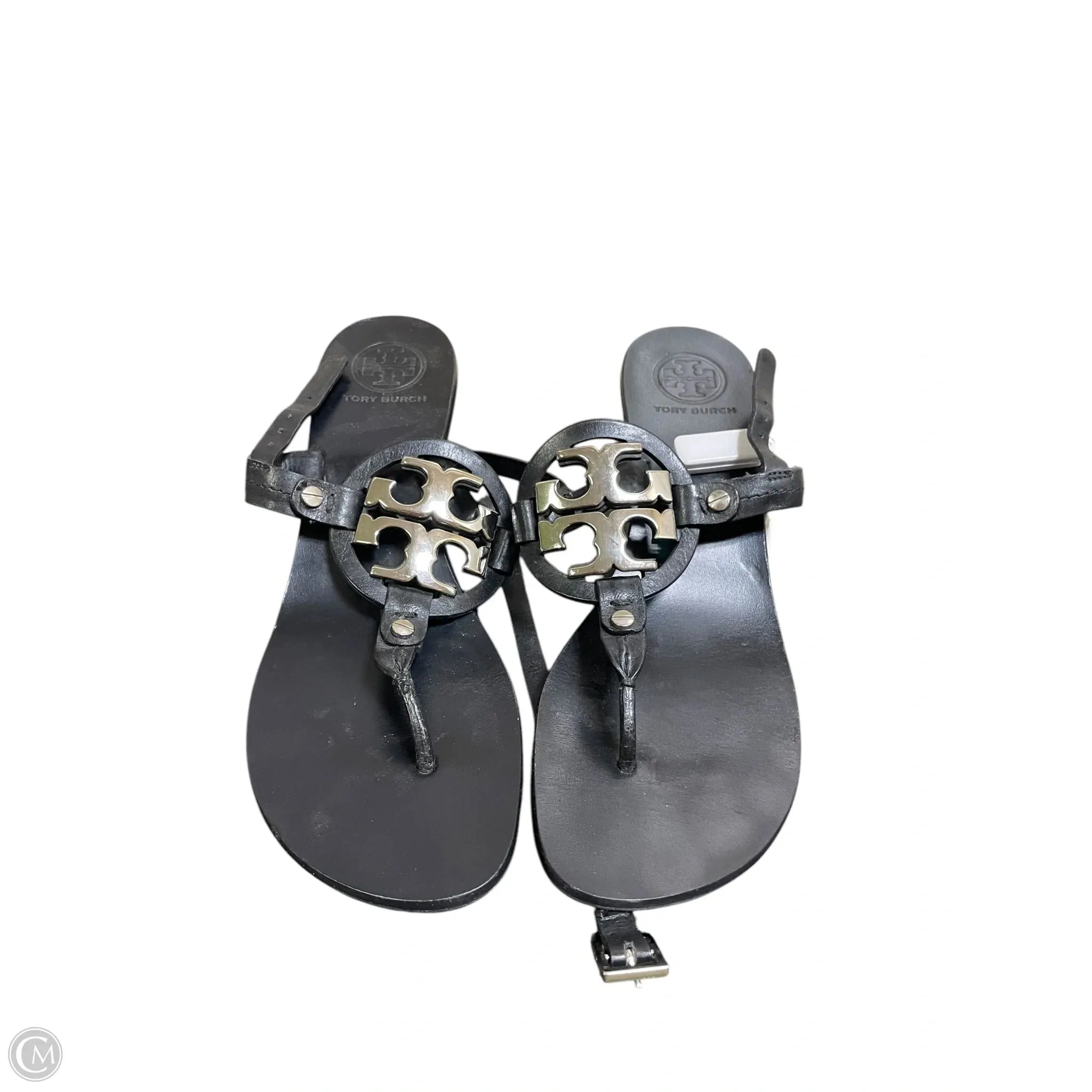 Sandals Designer By Tory Burch In Black, Size: 8.5