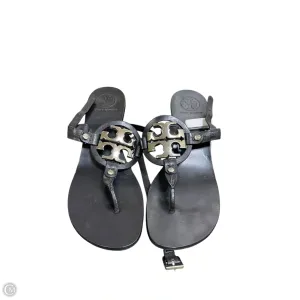 Sandals Designer By Tory Burch In Black, Size: 8.5