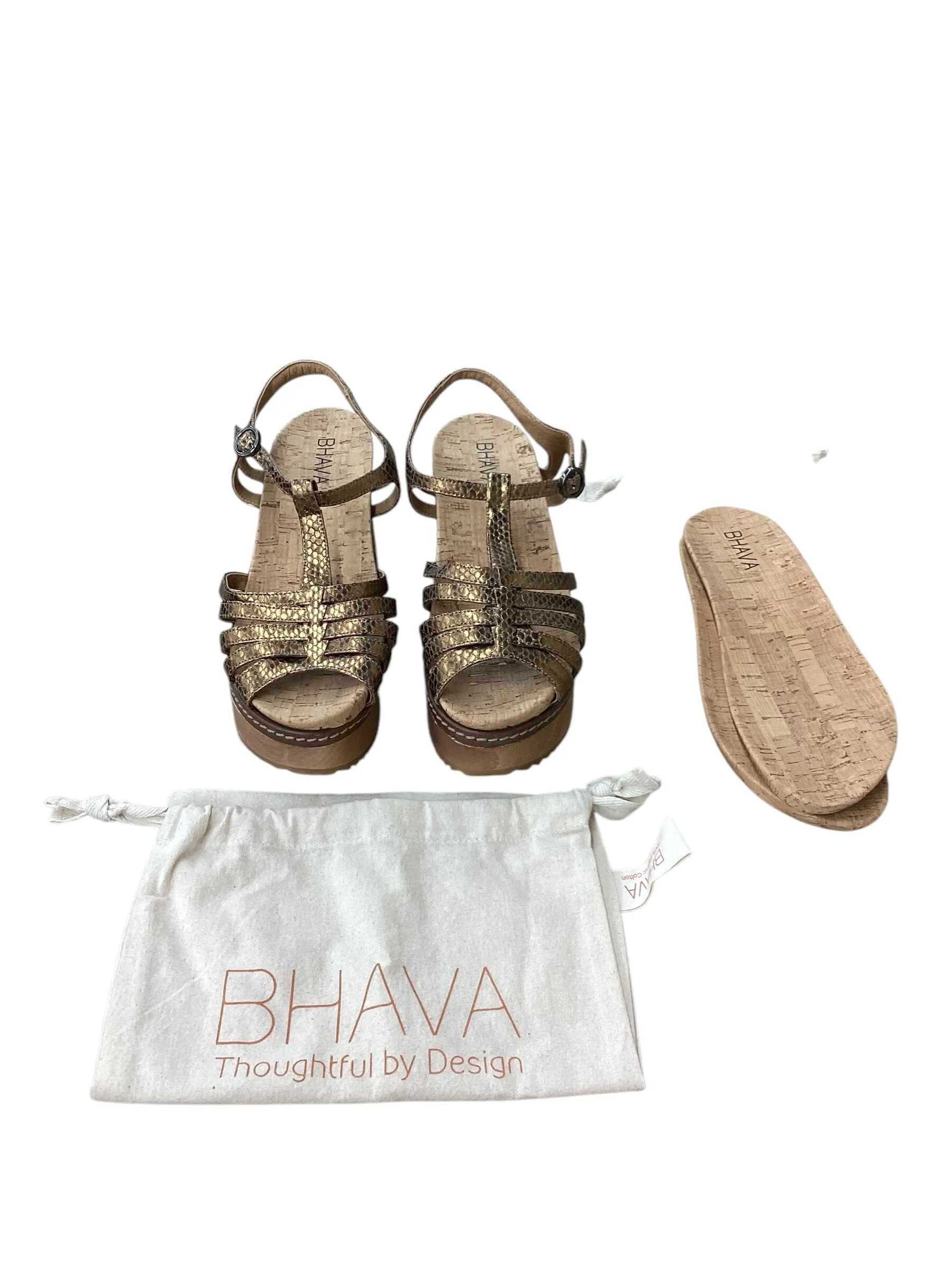 Sandals Heels Wedge By Cma  Size: 10