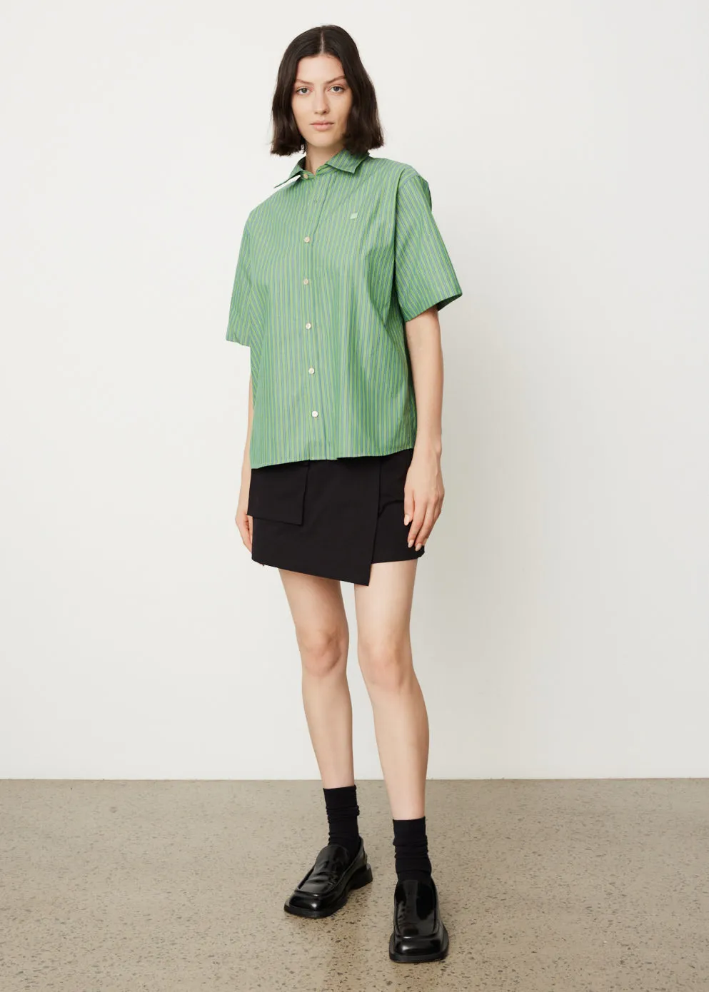 Sarlie Short Sleeved Stripe Shirt
