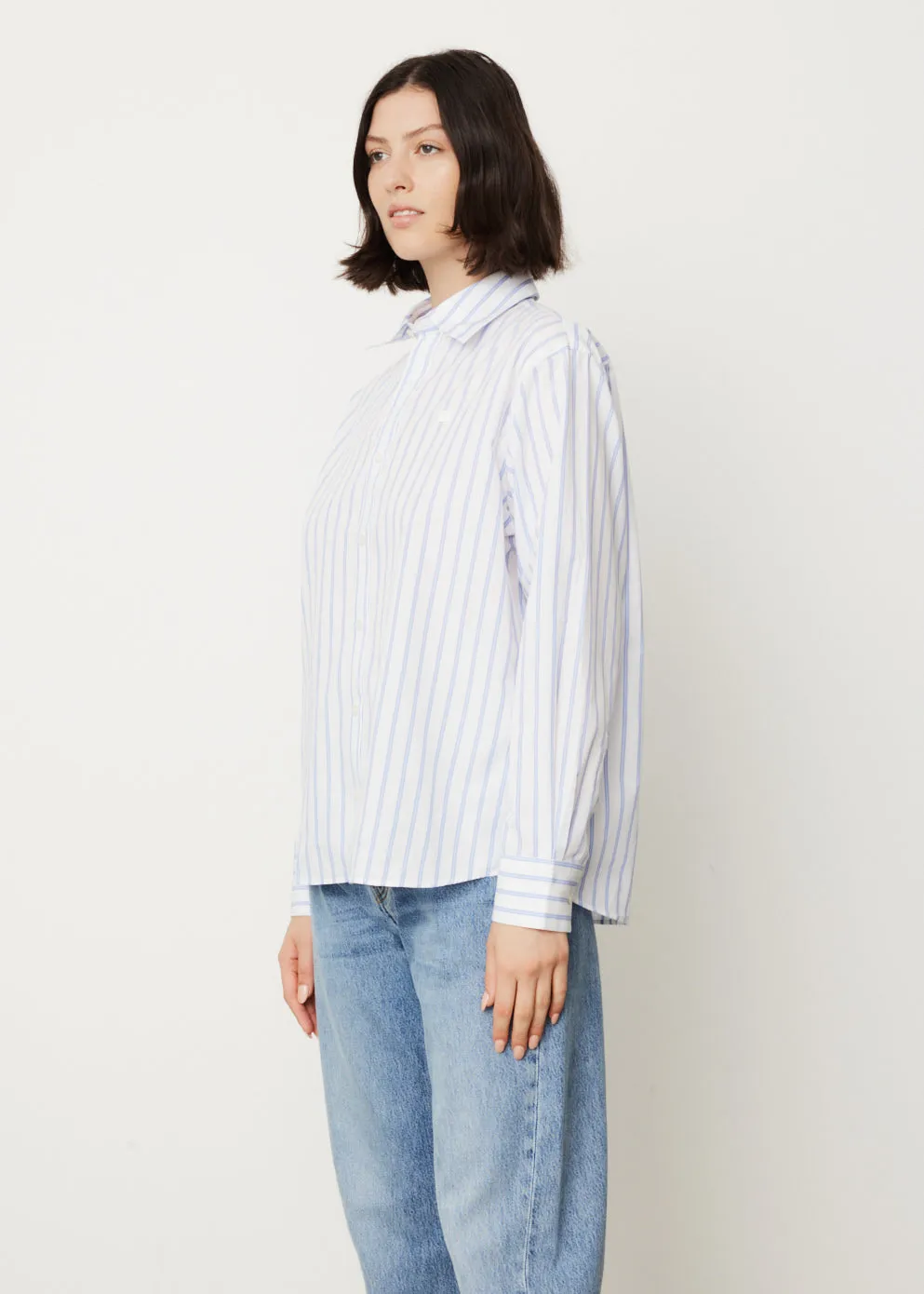 Sarlie Striped Cotton Shirt