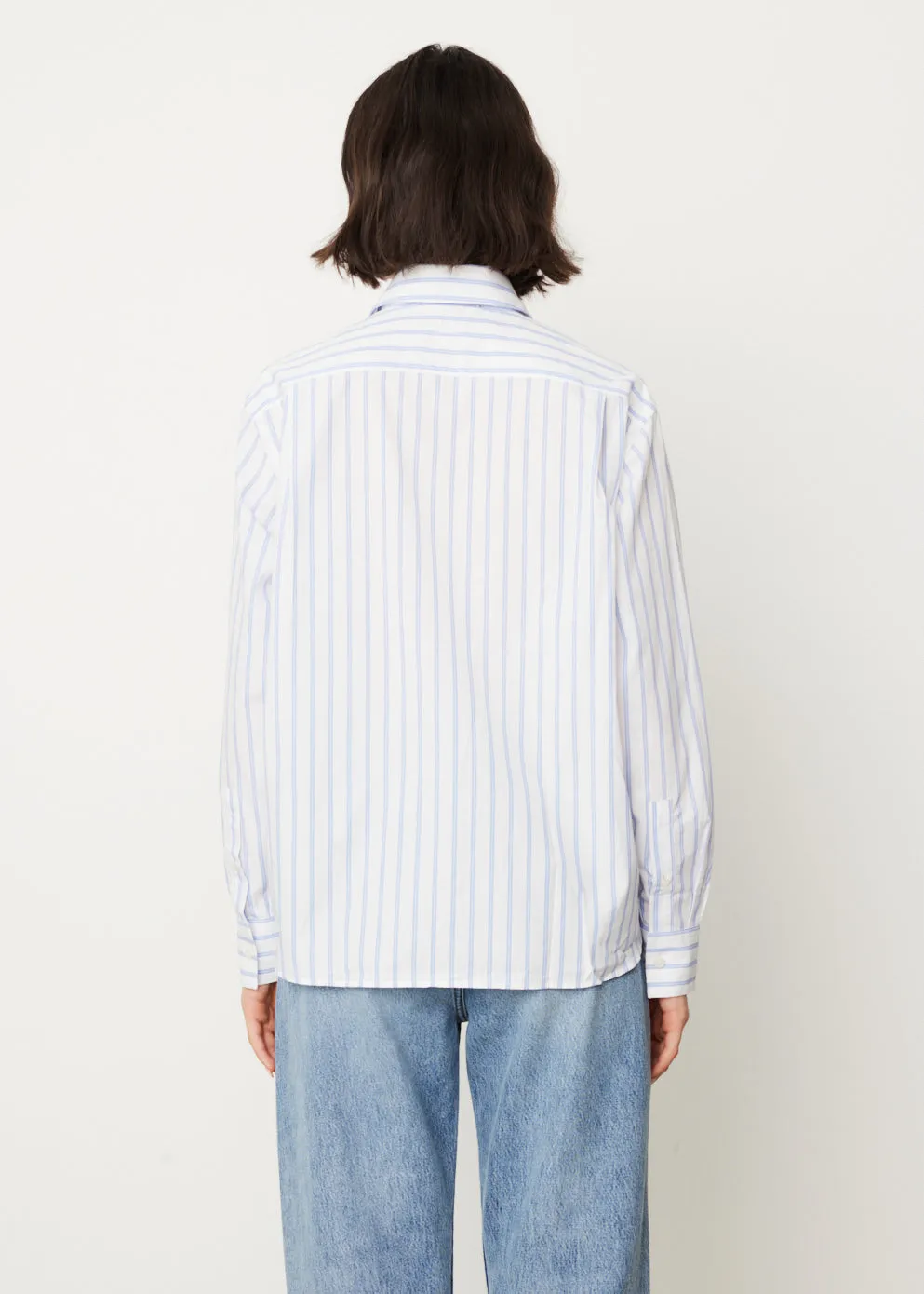 Sarlie Striped Cotton Shirt