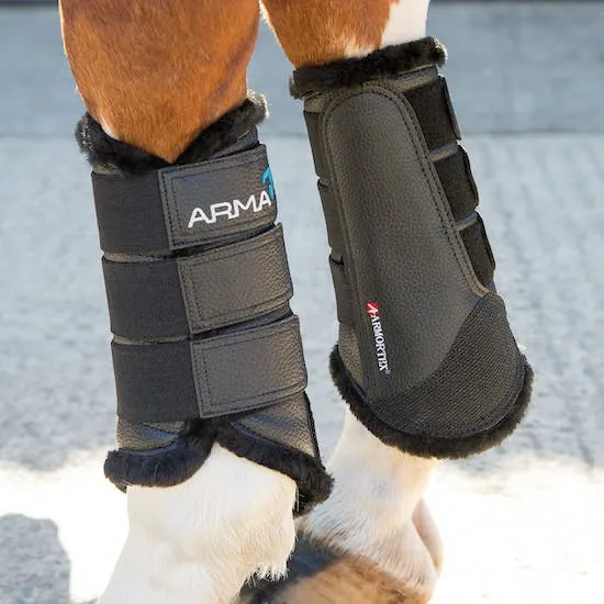 Shires ARMA Fur Lined Brushing Boots 1897