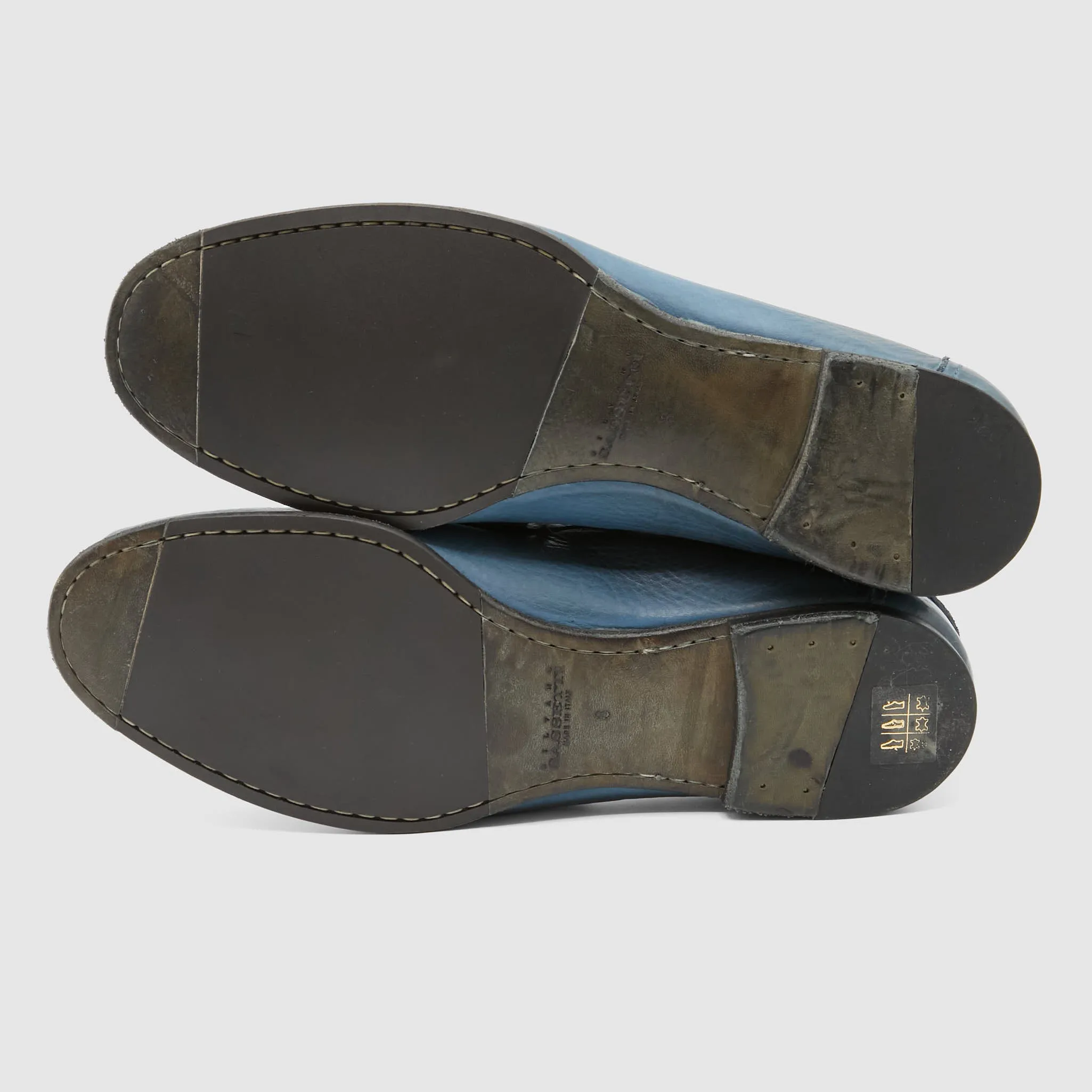 Silvano Sassetti Krast Washed Moccassins