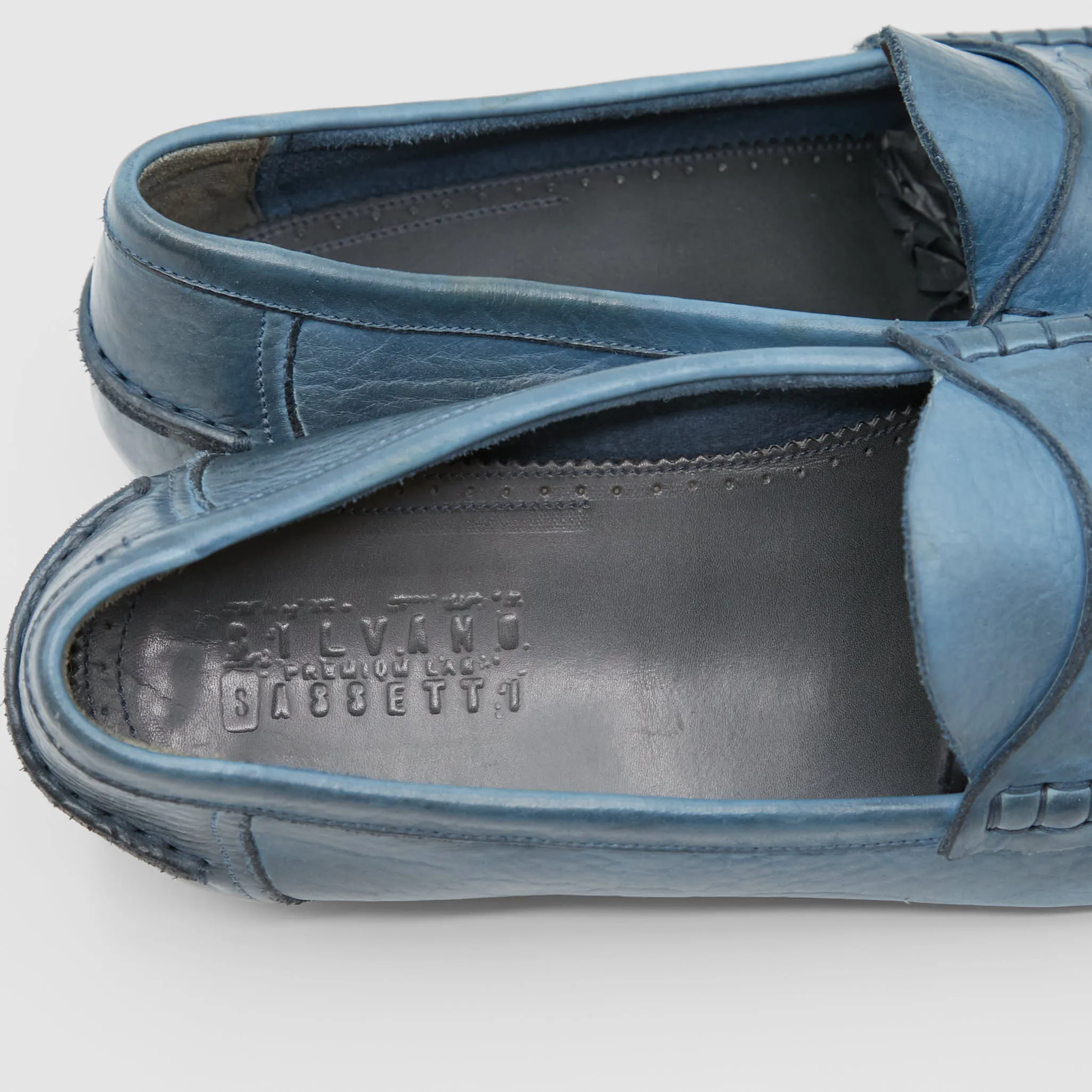 Silvano Sassetti Krast Washed Moccassins