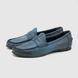 Silvano Sassetti Krast Washed Moccassins