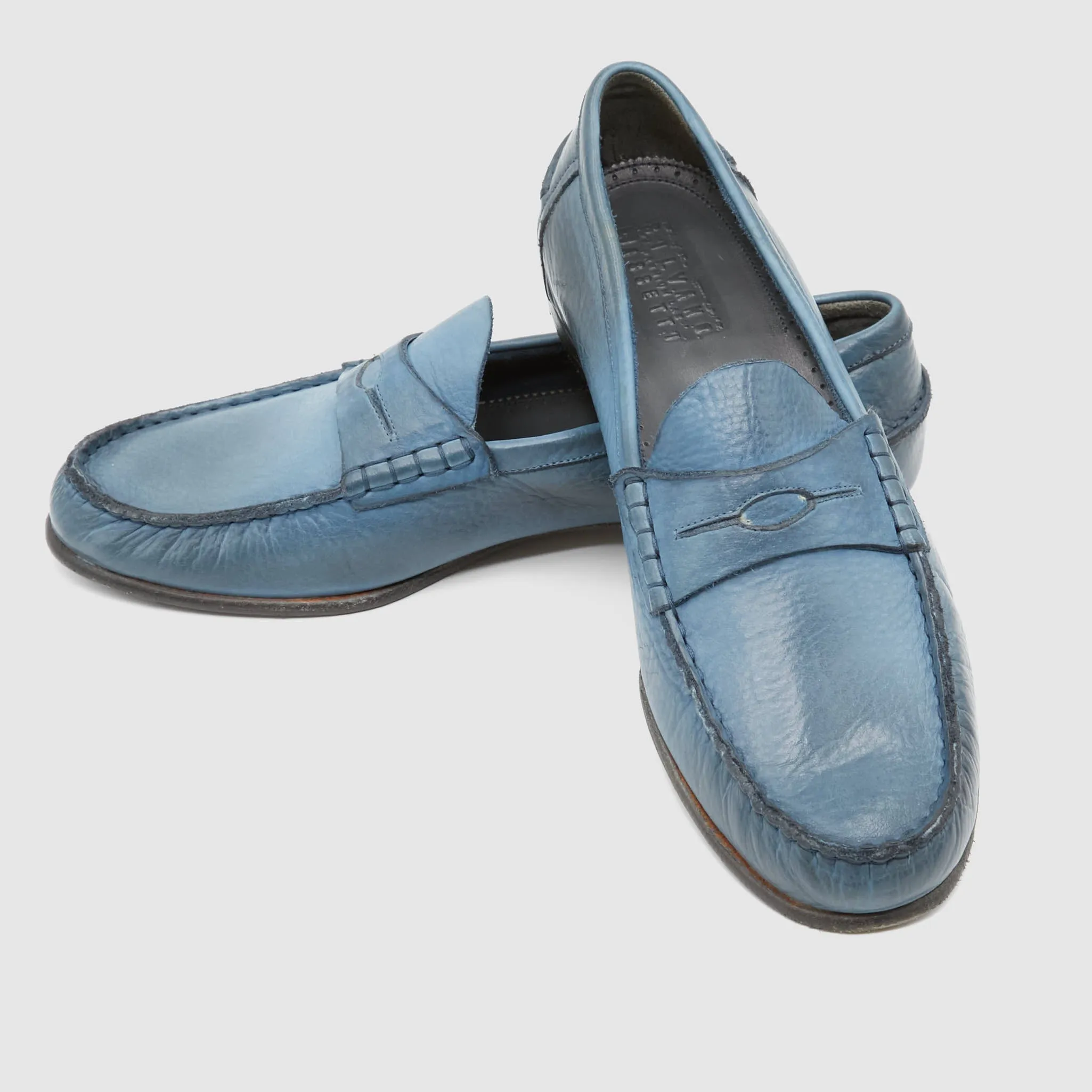 Silvano Sassetti Krast Washed Moccassins