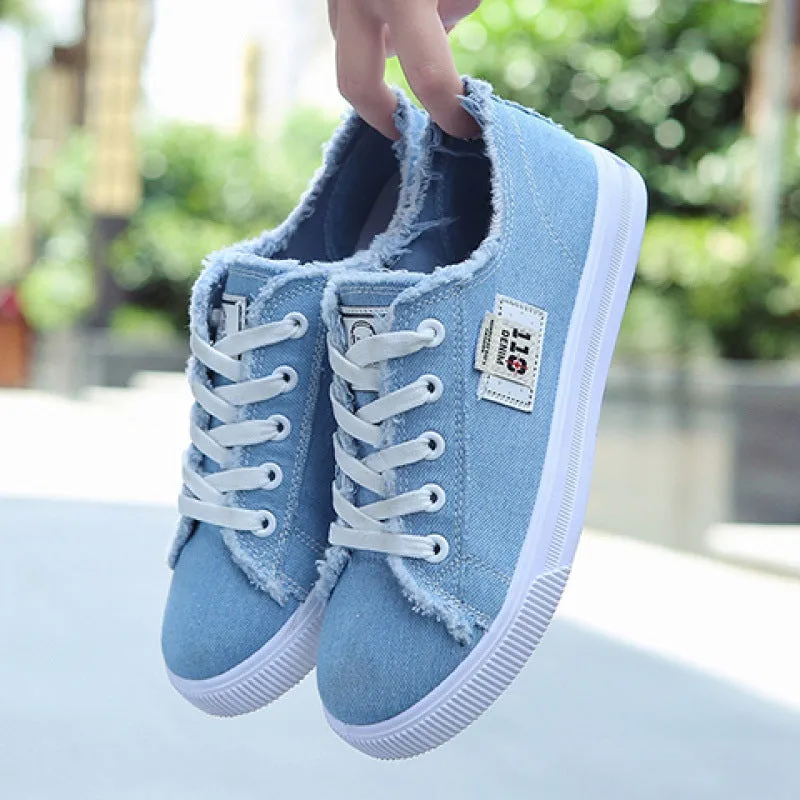 Slip-On Solid Color Canvas Women’s Sneakers