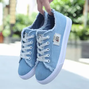 Slip-On Solid Color Canvas Women’s Sneakers
