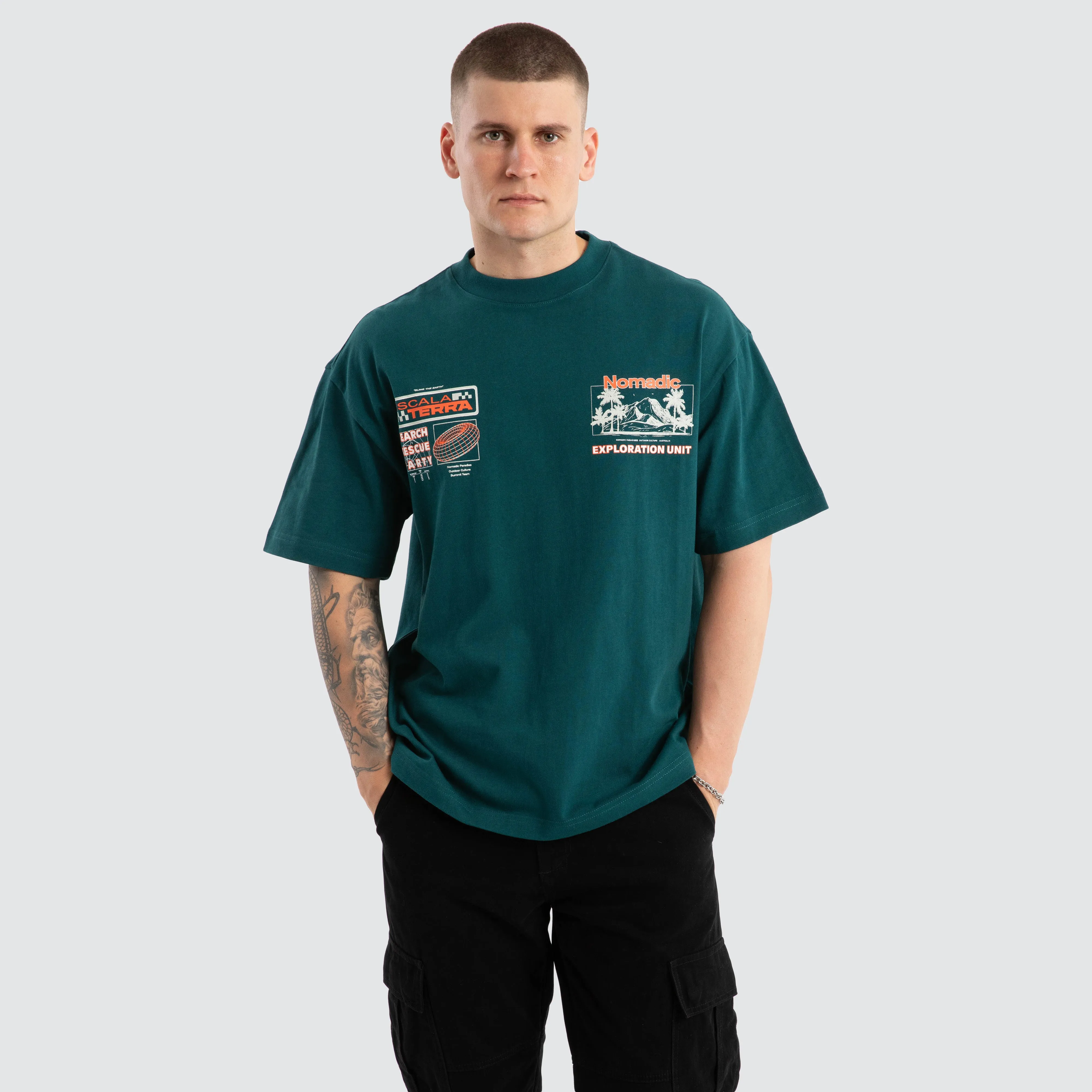 Sponsor Street Tee Deep Teal