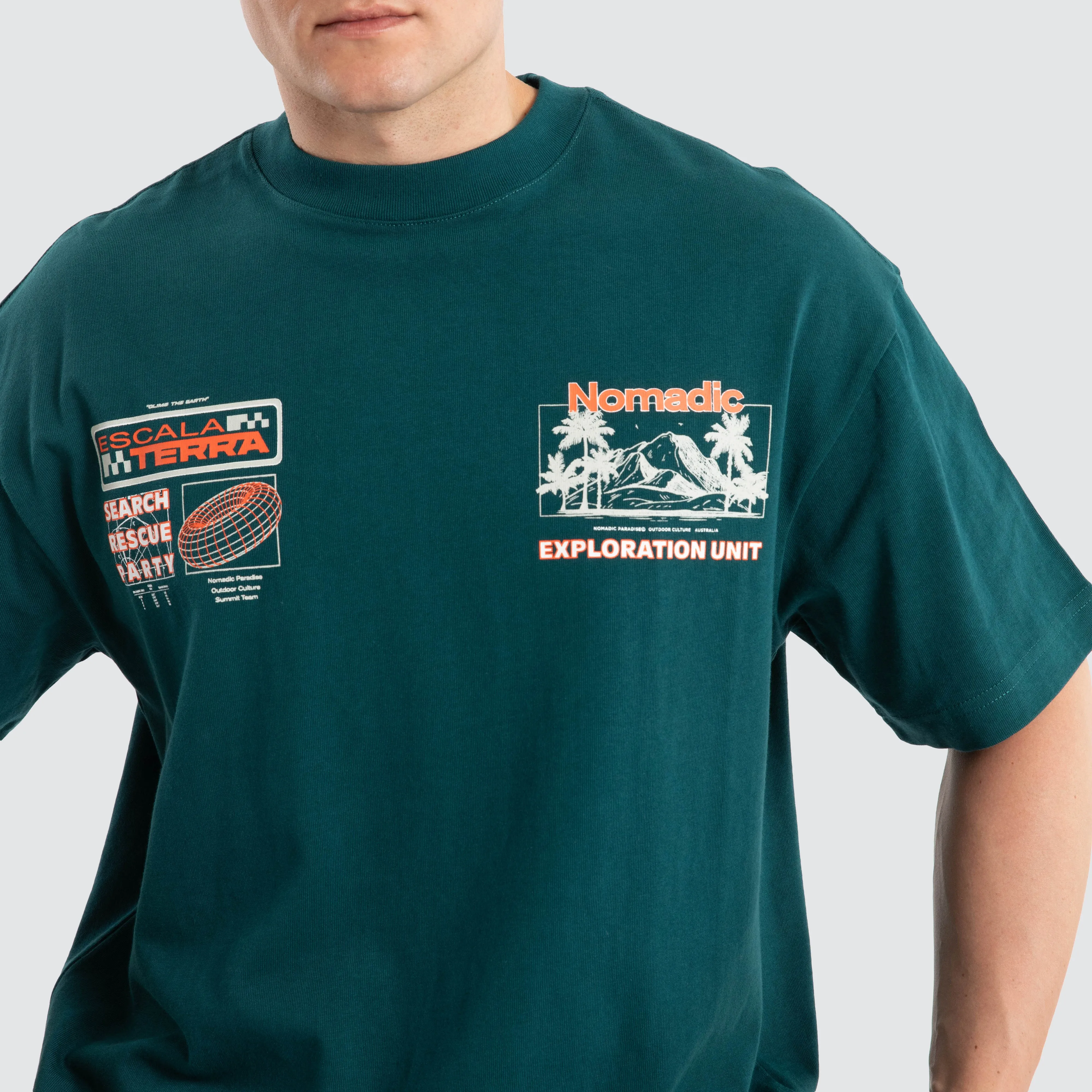 Sponsor Street Tee Deep Teal