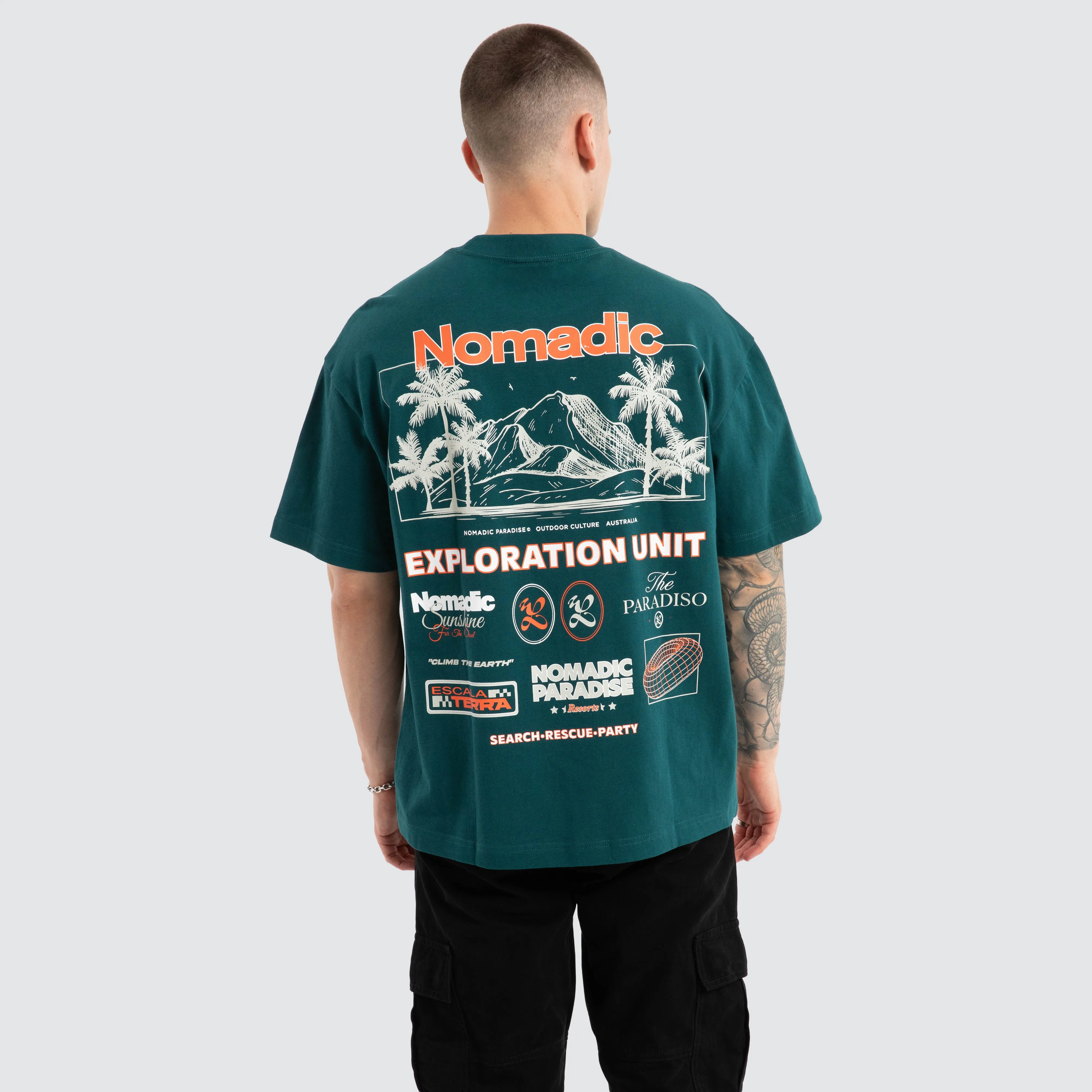 Sponsor Street Tee Deep Teal