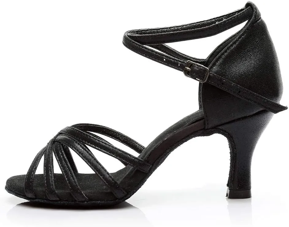 Strap Sandals for Women Size 11 Fashion Latin Dancing Shoes Women Ballroom Dance Sandals Prom Women's Sandals
